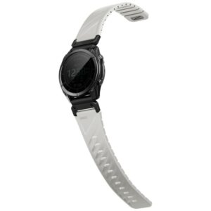 UNIQ Fluo x Smart-Fit apyrankė for Garmin 22mm pilkos spalvos