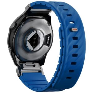 UNIQ Fluo x Smart-Fit apyrankė for Garmin 22mm Blue - Image 3