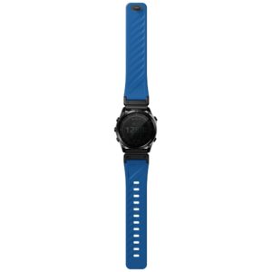 UNIQ Fluo x Smart-Fit apyrankė for Garmin 22mm Blue - Image 5