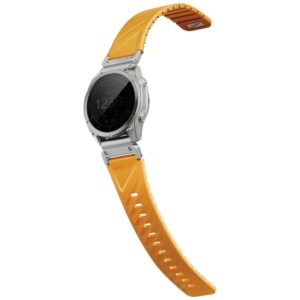 UNIQ Fluo x Smart-Fit apyrankė for Garmin 22mm oranžinės spalvos