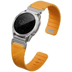 UNIQ Fluo x Smart-Fit apyrankė for Garmin 22mm oranžinės spalvos - Image 4