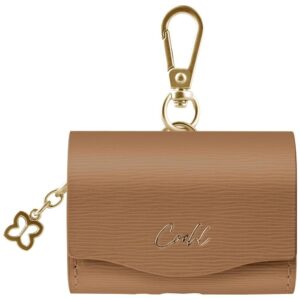 Dėklas UNIQ Coehl Mirelle wallet skirtas AirPods Pro rudos spalvos - Image 1