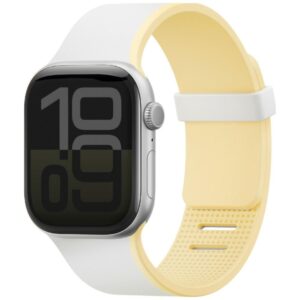 UNIQ watch band Revix IV Premium Apple Watch 42/41/40mm Edition Reversible Magnetic baltos spalvos-yellow