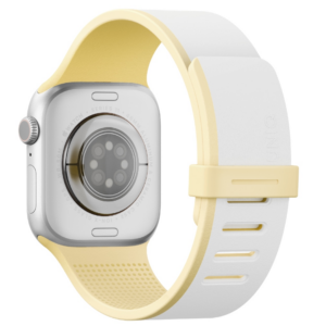 UNIQ watch band Revix IV Premium Apple Watch 42/41/40mm Edition Reversible Magnetic baltos spalvos-yellow - Image 2