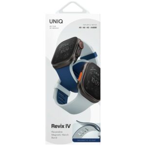 UNIQ watch band Revix IV Premium Apple Watch 49/46/45/44mm Edition Reversible Magnetic navy-blue - Image 6