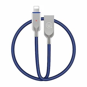 USAMS Power-off U-Sun Lightning Kabelis blue 1.9m IPYSUSB202 (US-SJ170) - Image 1