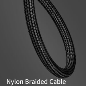USAMS Braided U5 2A Lightning Kabelis red 1.2m SJ220IP02 (US-SJ220) - Image 4