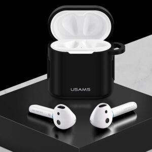 USAMS Protective Dėklas for FreeBuds 2 Pro silicone juodos spalvos BH501FBUS01 (US-BH501) - Image 2