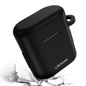 USAMS Protective Dėklas for FreeBuds 2 Pro silicone juodos spalvos BH501FBUS01 (US-BH501) - Image 1
