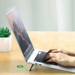 USAMS Laptop/Tablet Stand 2pcs juodos spalvos ZJ054PBZJ01 (US-ZJ054) - Image 2