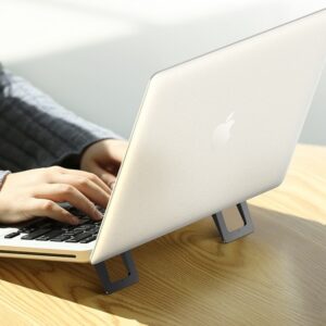 USAMS Laptop/Tablet Stand 2pcs juodos spalvos ZJ054PBZJ01 (US-ZJ054) - Image 4
