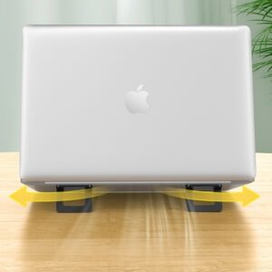 USAMS Laptop/Tablet Stand 2pcs juodos spalvos ZJ054PBZJ01 (US-ZJ054) - Image 3