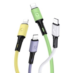 USAMS U52 Lightning 2A Fast Charge Kabelis 1m green SJ434USB02 (US-SJ434) - Image 3
