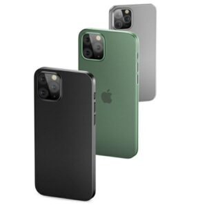 USAMS Gentle Dėklas for Apple iPhone 12 mini 5.4" green/skaidrus IP12QR03 (US-BH608) - Image 3
