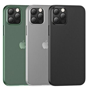 USAMS Gentle Dėklas for Apple iPhone 12 mini 5.4" green/skaidrus IP12QR03 (US-BH608) - Image 1