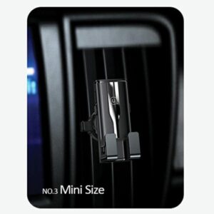 USAMS Gravity Holder for Ventilation Grille juodos spalvos ZJ058ZJ01 (US-ZJ058) - Image 4