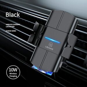 USAMS Inductive Holder US-CD133 10W Automatic for Ventilation Grille juodos spalvos CD133ZJ01 - Image 9