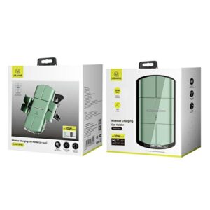 USAMS Inductive Holder US-CD133 10W Automatic for Ventilation Grille žalios spalvos CD133ZJ02 - Image 10