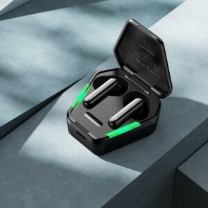 USAMS Bluetooth 5.0 TWS JYseries Gaming ausinės wireless juodos spalvos BHUJY01 - Image 2