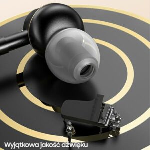 USAMS Stereo Ausinės EP-43 metal USB-C juodos spalvos HSEP4301 - Image 4