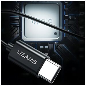 USAMS Stereo Ausinės EP-43 metal USB-C žalios spalvos HSEP4302 - Image 7
