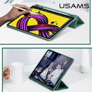 USAMS Winto Dėklas Apple iPad Air 10.9" 2020 juodos spalvos IP109YT01 (US-BH654) Smart Cover - Image 5