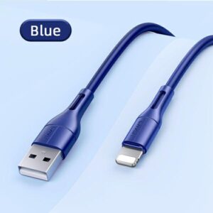 USAMS U68 Lightning 2A Fast Charge 1m blue SJ500USB03 (US-SJ500) - Image 9