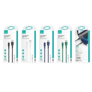 USAMS U68 Lightning 2A Fast Charge 1m green SJ500USB04 (US-SJ500) - Image 10