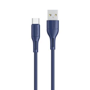 USAMS U68 USB-C 2A Fast Charge 1m blue SJ501USB03 (US-SJ501)