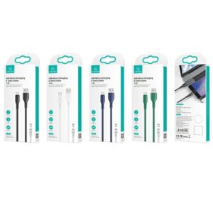 USAMS U68 microUSB 2A Fast Charge 1m juodos spalvos SJ502USB01 (US-SJ502) - Image 10