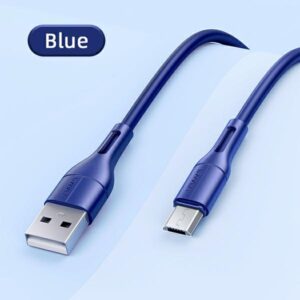 USAMS U68 microUSB 2A Fast Charge 1m blue SJ502USB03 (US-SJ502) - Image 9