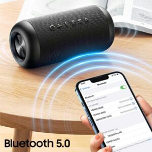 USAMS YX Series Bluetooth 5.0 10W Portable Outdoor Wireless kolonėlė YX8YG01 (US-YX008) - Image 4