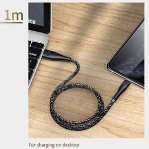 USAMS Braided U41 Lightning 1m 2A red SJ391USB02 (US-SJ391) Fast Charge - Image 6