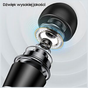 USAMS ausinės EP-42 3.5 mm for set 1pc juodos spalvos SJ475HS01-1 - Image 3