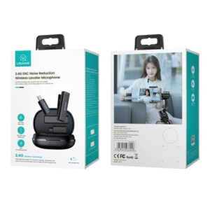 USAMS wireless lavalier microphone ENC 2.4G USB-C ZB243MKF01 (US-ZB243) - Image 10