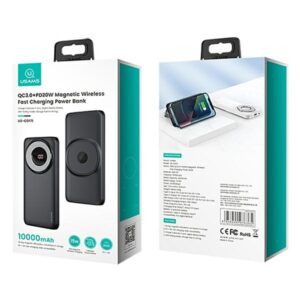 USAMS power bank PB62 10000mAh 20W QC3.0+PD magnetic wireless Fast Charge black 10KCD17101 (US-CD171 - Image 10