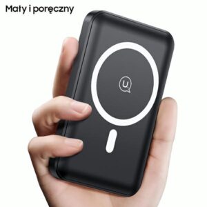 USAMS power bank PB64 10000mAh 20W QC3.0+PD magnetic wireless Fast Charge black 10KCD17301 (US-CD173 - Image 9