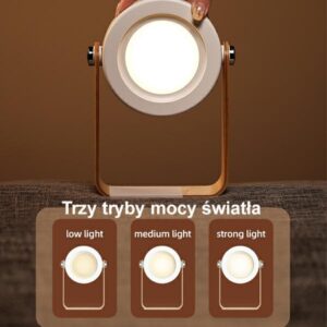 USAMS multifunctional night LED lamp baltos spalvos ZB249YH01 (US-ZB249) - Image 9