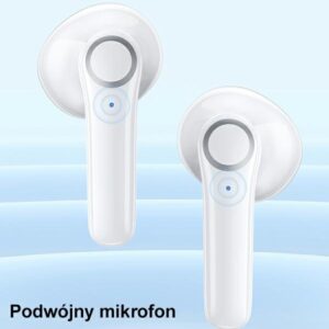 USAMS Bluetooth 5.1 TWS BU Series belaidės ausinės žalios spalvos BHUBU03 - Image 9