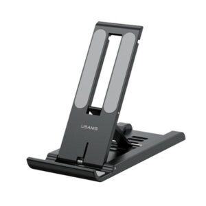 USAMS desktop holder skirtas phone/tablet juodos spalvos ZJ070ZJ01 (US-ZJ070) - Image 1