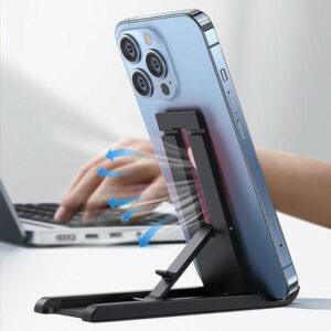USAMS desktop holder skirtas phone/tablet juodos spalvos ZJ070ZJ01 (US-ZJ070) - Image 6