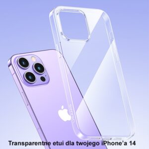 USAMS Primary dėklas Apple iPhone 14 Pro Max 6.7" skaidrus IP14PMYS01 (US-BH798) - Image 2