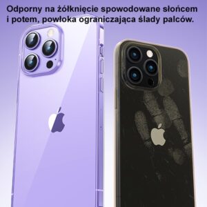 USAMS Primary dėklas Apple iPhone 14 Pro Max 6.7" skaidrus IP14PMYS01 (US-BH798) - Image 4