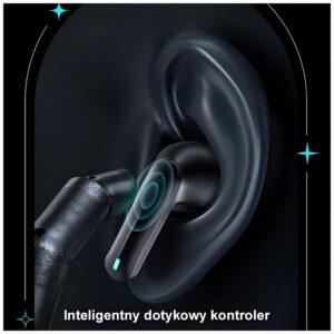USAMS Bluetooth 5.3 TWS ENC XJ13 Series gaming ausinės wireless juodos spalvos BHUXJ01 (US-XJ13) - Image 9