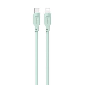 USAMS kabelis USB-C į Lightning 20W 1.2m PD Fast Charging Lithe Series green SJ566USB04 (US-SJ566) - Image 1