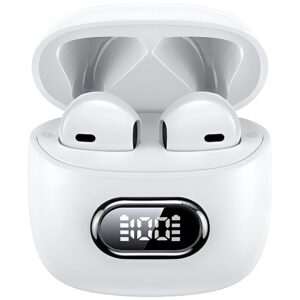 USAMS Bluetooth 5.3 TWS IA II Series belaidės ausinės violetinės spalvos BHUIAII03 (USAMS-IAII15) - Image 4