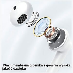 USAMS Bluetooth 5.3 TWS IA II Series belaidės ausinės violetinės spalvos BHUIAII03 (USAMS-IAII15) - Image 7