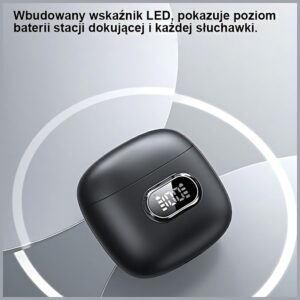 USAMS Bluetooth 5.3 TWS IA II Series belaidės ausinės violetinės spalvos BHUIAII03 (USAMS-IAII15) - Image 9