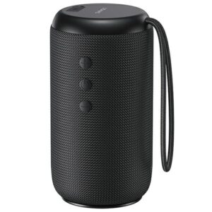 USAMS YC Series Bluetooth 5.0 10W waterproof wireless kolonėlė with lanyard juodos spalvos YC01 - Image 1