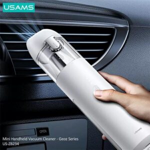 USAMS mini wireless vacuum cleaner Geoz Series 65W baltos spalvos MNXCQZB23402 (US-ZB234) - Image 2